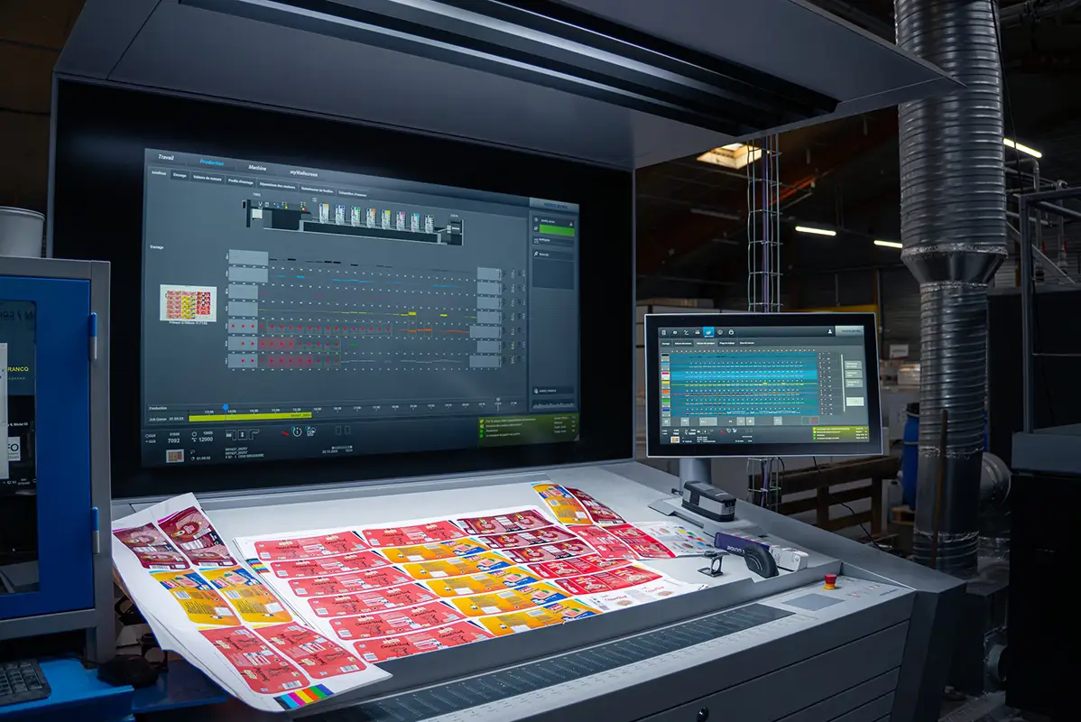 controle impression etiquettes offset lefrancq imprimeur